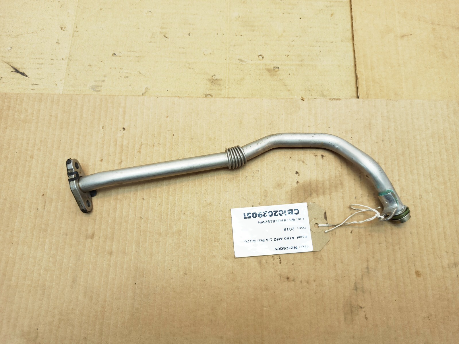 Mercedes Benz A160 W176 AMG 1.6 P Turbocharger Oil Return Line  