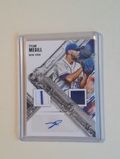 2022 DIAMOND KINGS TYLOR MEGILL DUAL PATCH AUTOGRAPH-NEW YORK MET RC P-#DMS-TM