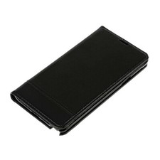 LNXD Wallet Folio Case Cover A Libro - Samsung Galaxy Note 4 - Nero