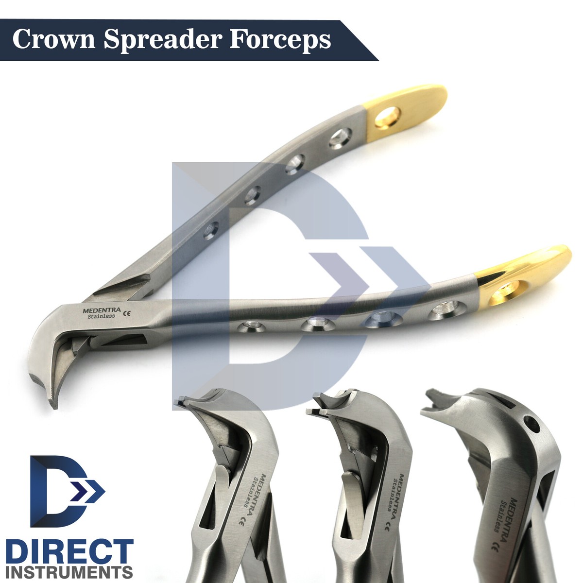 Dental Crown Spreader Surgical Crown Splitter Dental Double Ended Crown Remover - Foto 6