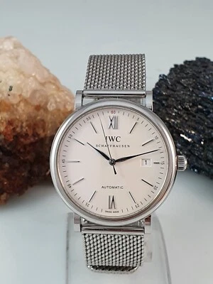 IWC Portofino Automatik Edelstahl | Großes Ø 40 mm | 5300,- Euro | IW010041 - Bild 1 von 4