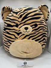 Squishmallows - 12 Tina The Tiger Orange Black Plush - New