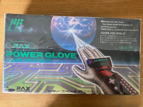 NES PAX POWER GLOVE Nintendo Famicom Controller Not Tested
