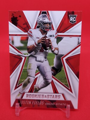 2021 Panini Chronicles Rookies & Stars Justin Fields #302 Rookie RC Bears