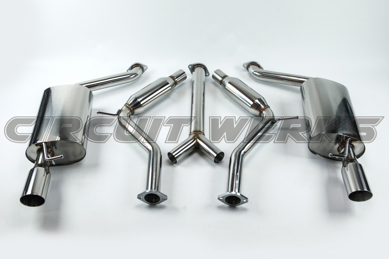 Circuit Werks 9200 SC300 SC 300 Soarer Thick Walled Catback Dual Exhaust System eBay