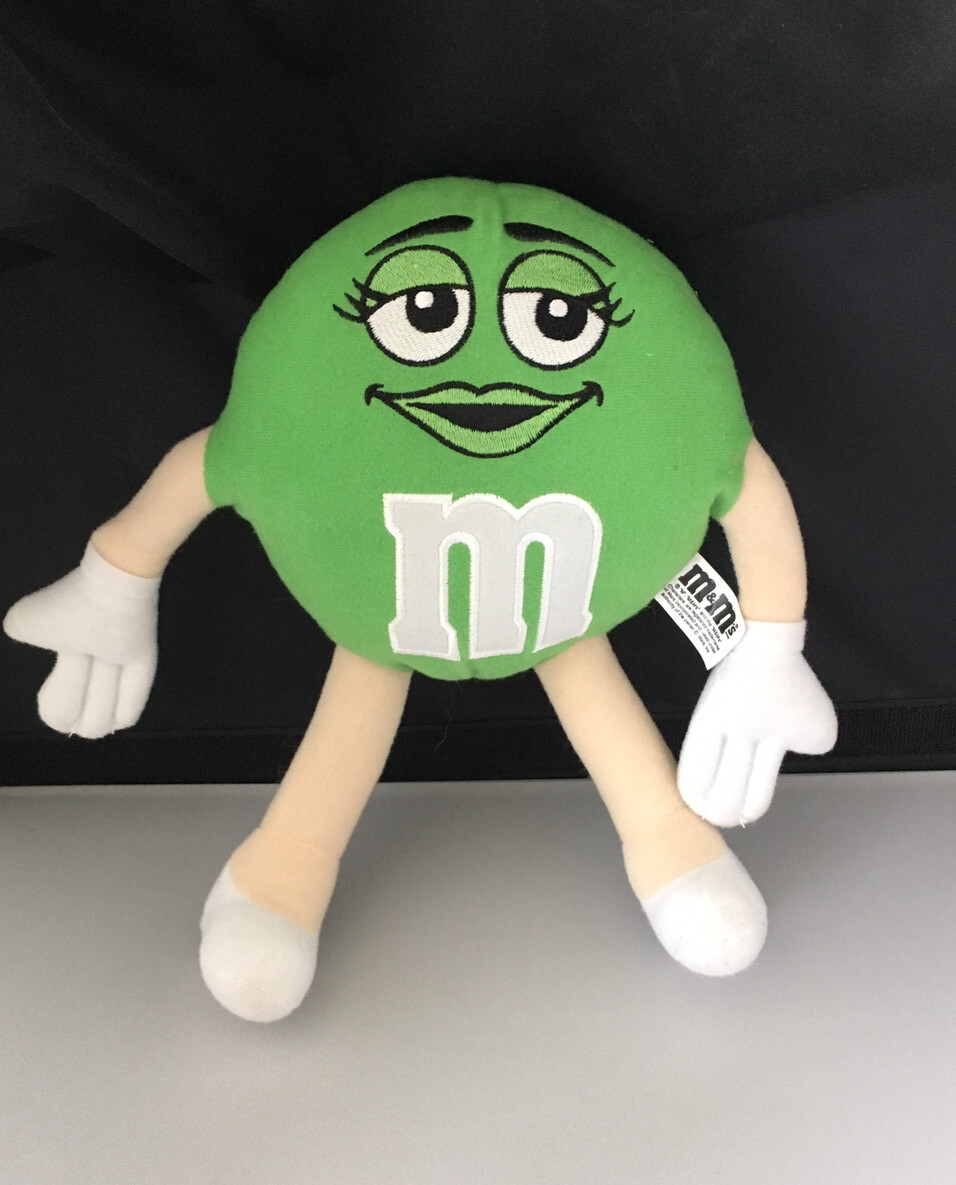 Green M&M's Stuffed Plush Lipstick 9” | eBay