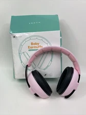 Mumba Baby Earmuffs Pink Ear Hearing Protection Noise Cancelling Headphones Kids