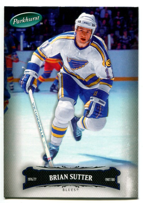 2006-07 Parkhurst Brian Sutter Card #130 St. Louis Blues