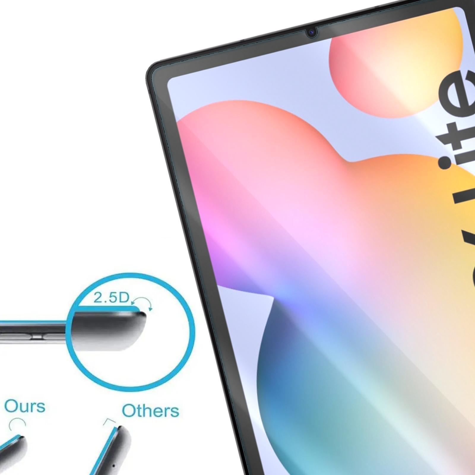 Pellicola blindata tablet per Samsung Galaxy Tab A10.1 T580/T585 protezione display vetro foto 5