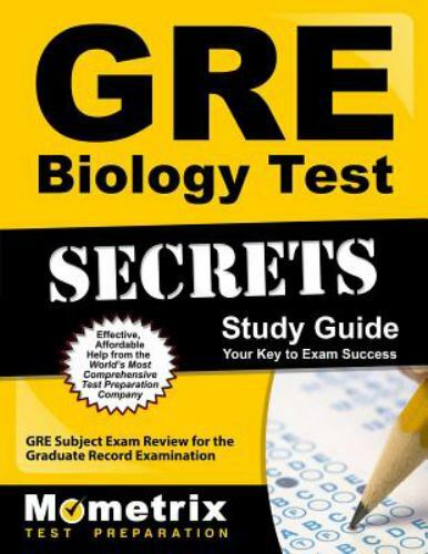 GRE Biology Test Secrets Study Guide : GRE Subject Exam Review for 