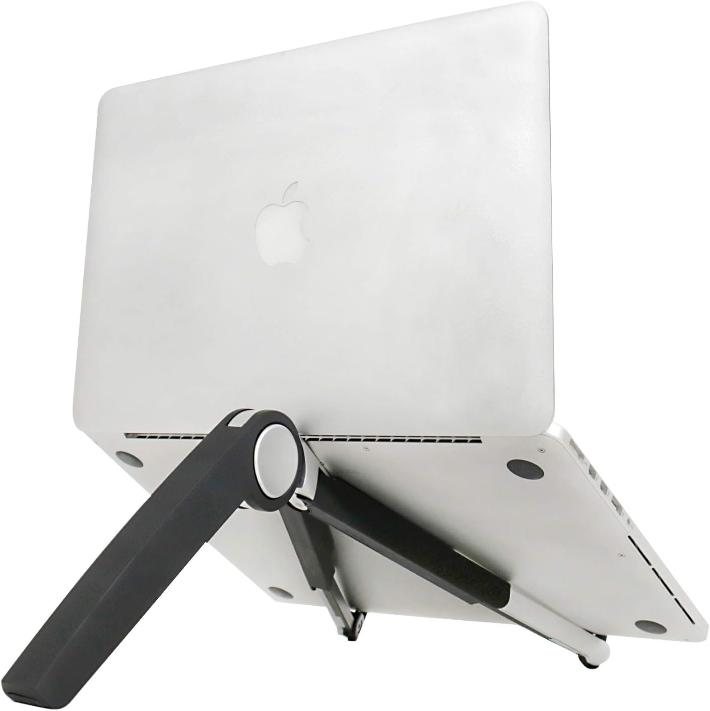 Adjustable Laptop Stand with Cooling Ventilation Portable for Tablets and Laptops-image