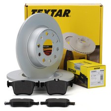 TEXTAR Bremsscheiben Ø 272mm + Beläge für AUDI A3 8V Q2 VW Golf 7 Touran hinten