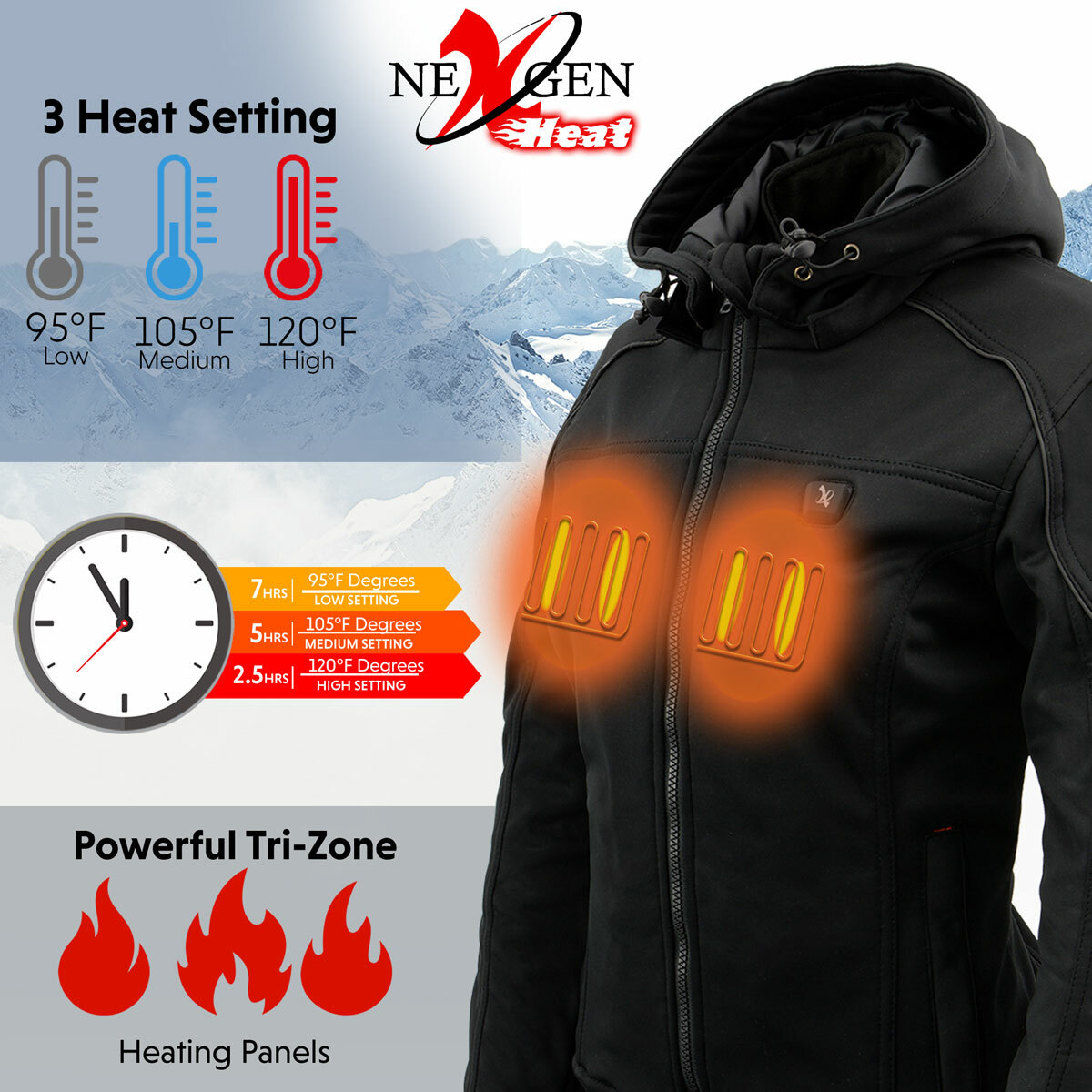 Nexgen Heat MPL2761SET Women's Black 