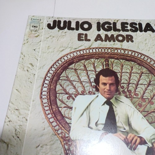 Julio Iglesias - El Amor - LP Vinyl Record Album - Picture 2 of 11