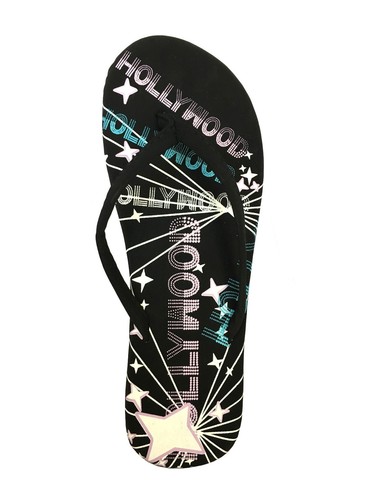 Nuovi sandali donna stampa hollywoodiana Glam Nubuck PU infradito spiaggia clearance-5018 - Foto 2 di 6