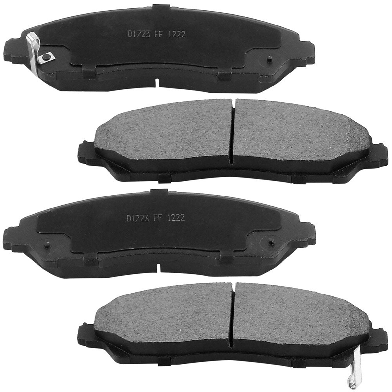 4PCS Front Ceramic Brake Pads For Acura MDX Honda Pilot 20172020