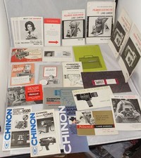 Vintage Camera Manuals Large Lot 6