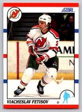 1990-91 Score - Viacheslav Fetisov #62 (RC)