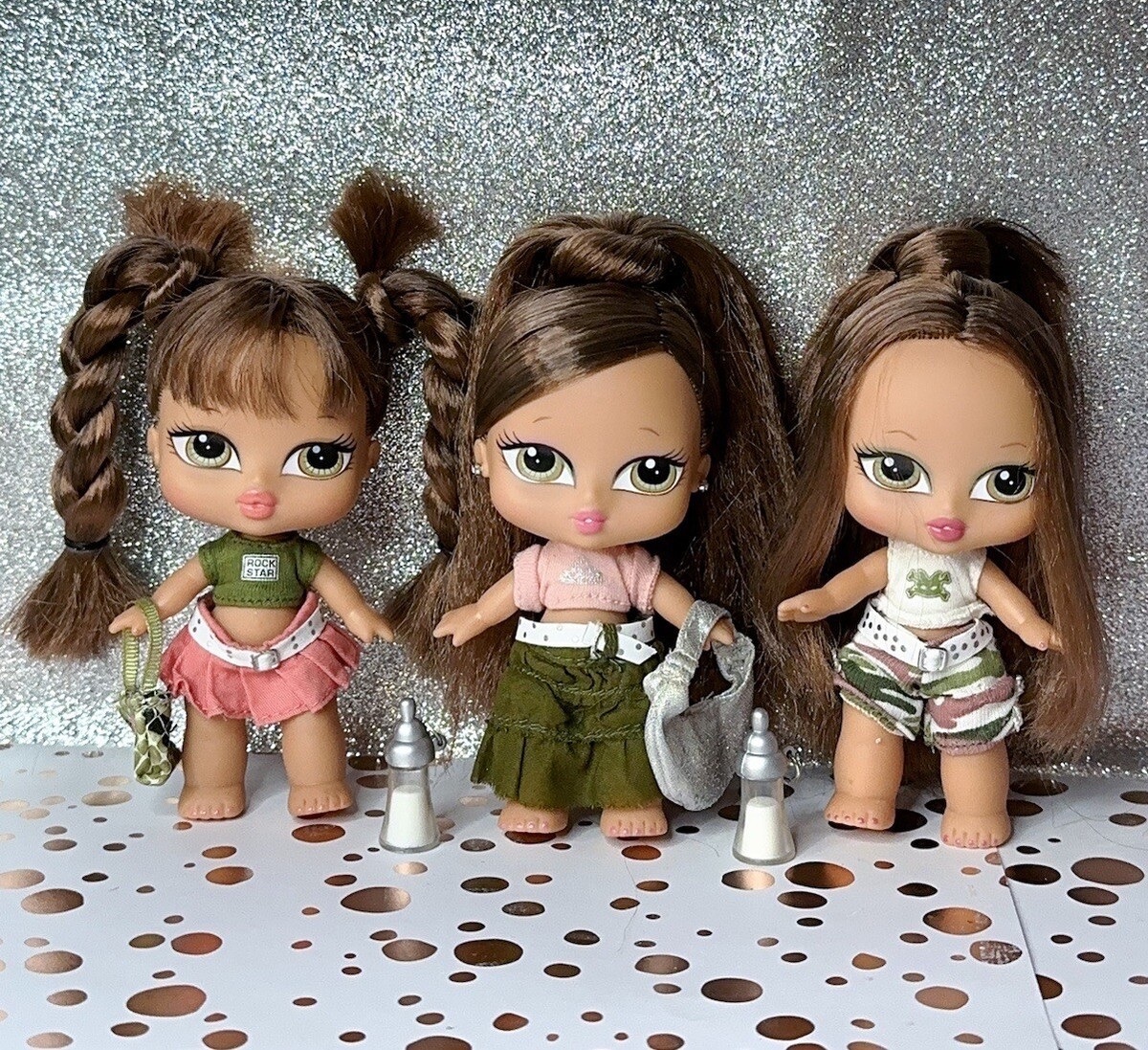 Bratz Babyz Triiiplets Sivan Aira Kesara Doll W/ Purse | eBay