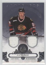 2017-18 Upper Deck Artifacts Legends Silver Materials 85/99 Bob Probert #145 0c3