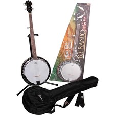 Dean B3 Banjo Pack 5 string with pitch pipe and bag