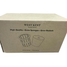 Hydroponic Grow Tent Tray Accessory Pack 14 x Grow Basket 28 x Large Sponges 2.50 per sponge