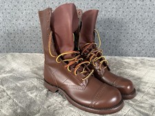 New Corcoran Historic Leather Jump Boots 10in 1511 Usa Mens Sz 7d Excellent