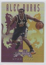 2012-13 Panini Crusade Crusade Purple 9/49 Alec Burks #40 1u6