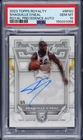 Topps 23-24 Royalty Royal Precedence Shaquille O'Neal Lakers 5/5 Auto PSA10 POP1
