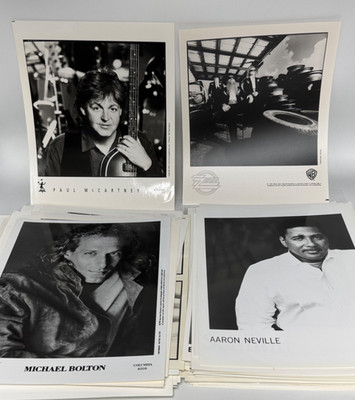 U Pick! Music Rhythm & Blues Soul Rock 90s Artists Promo 8x10 B&W Photos RARE