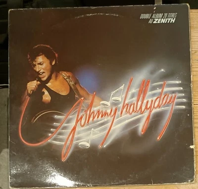 Johnny Hallyday Au Zénith 2 LP Vinyle 33 Tours 16V1 824045 PHILIPS 1984 - Photo 1/4