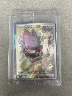 Pokemon TCG Ns Zorua SVP 189 Black Star Promo JTG Deutsch Near Mint Sealed!