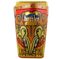 Battler Schwarzer Ceylon Tee „Strawberry With Cream“ In Metalldose 100G
