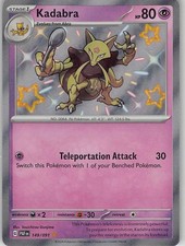 Kadabra 149/091 Shiny Rare Paldean Fates Pokemon Near Mint on eBay