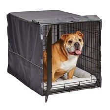 MidWest Homes for Pets Intermediate Dog Crate Cover, Polyester Privacy Kennel...