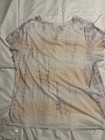Athleta Women’s Purple Beige Tie-Dye Crew Neck Modal Tee Breathable XL — photo 2