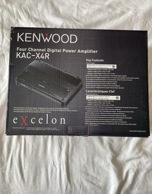 Kenwood Excelon KAC-X4R 19048171498| eBay