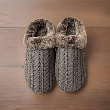 Gray Isotoner Slippers 9.5-10 New