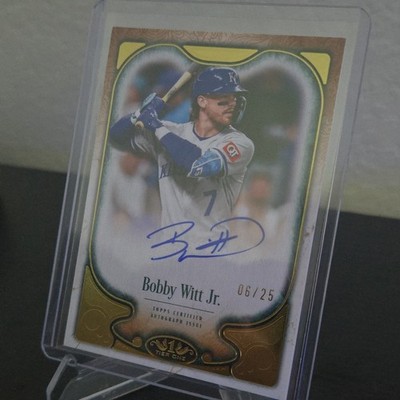 Topps 2026 Tier One Bobby Witt Jr. Royals Base Autograph Variation BCA-BW /25