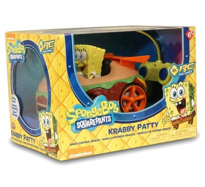 Spongebob Squarepants Krabby Patty 2.4GHz Radio Control Vehicle Nickelodeon