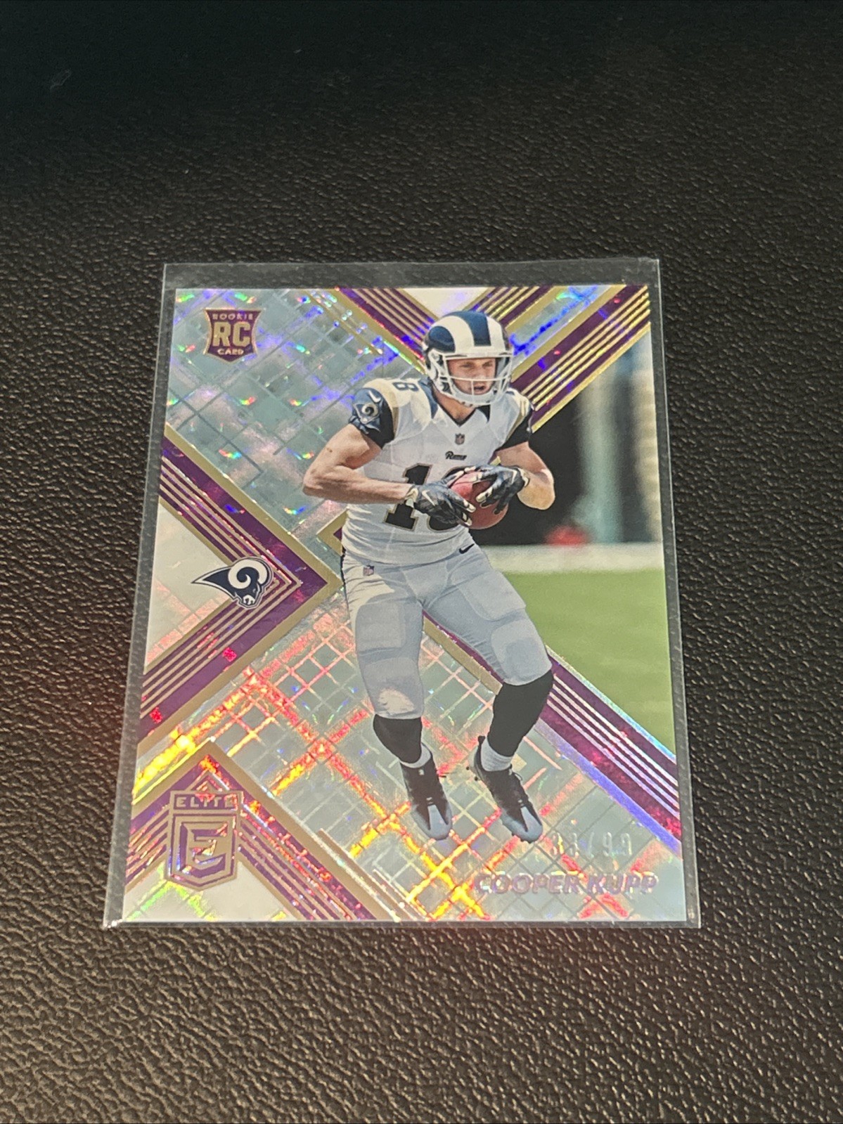 Cooper Kupp 2017 Elite RC Aspirations Purple /99 LA Rams