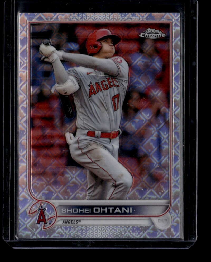 2022 Topps Chrome Logofractor Refractor 1 Shohei Ohtani