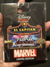 THOR LOVE AND THUNDER MARQUEE PIN Disney Studio Store MARVEL MCU DSSH LE 400 Dsf