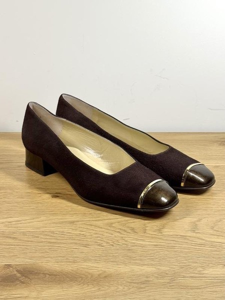 Damen Bally Heels braun Wildleder 39 #5M1F