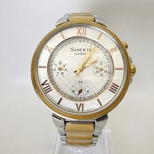 Orologio da polso donna CASIO Sheen SHE-3040SGJ quarzo bianco 15 cm Giappone