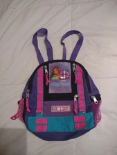 Extremely Rare Britney Spears Mini Backpack Purple Pink 10.5" X 10" X 4"