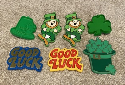Vintage St. Patrick's Day Cookie Cutters - Made By Hallmark - Set Of 7
