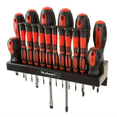 18Pc Magnetic Screwdriver Set Kit Precision Phillips Torx Flathead Screwdrivers