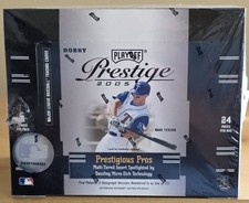 SCATOLA HOBBY SIGILLATA PLAYOFF PRESTIGE BASEBALL 2005!!