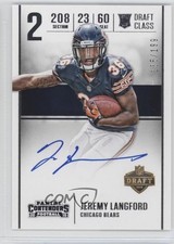 2015 Panini Contenders Draft Class RPS 135/199 Jeremy Langford #DC-JL Auto 9l4